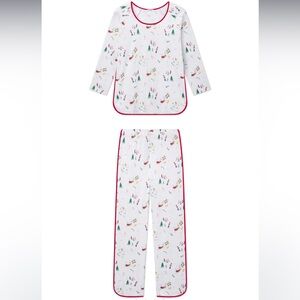 LAKE PAJAMAS Pima Long-Long Set in Night Before Christmas SOLD OUT